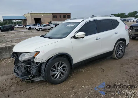 2014 Nissan Rogue S from USA, damaged, VIN 5N1AT2MV3EC797634